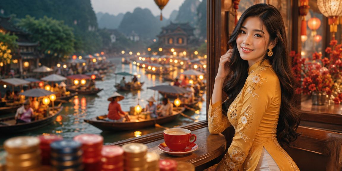 Người dùng Ninh Bình đọc thông tin VIP và bonus 78wwin bên ly cà phê buổi sáng